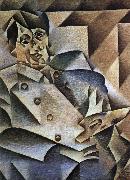 The portrait of Picasso Juan Gris